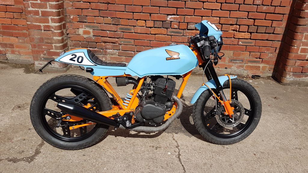 Gulf Racing Paint Honda Superdream CB125 Complete Cafe 
